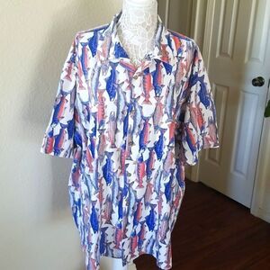 AFTCO American Fishing Tackle Company Aloha Shirt